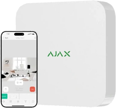 Сетевой видеорегистратор Ajax NVR (16ch) (8EU) white 99-00014688 фото